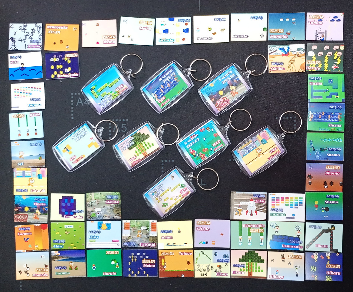 10月の宿題成果オリジナルノベルティグッズ