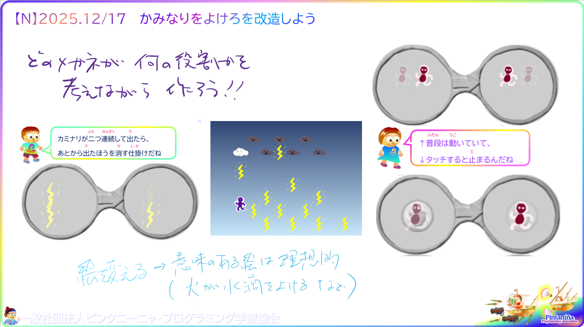 １年生対象のＮコース、今週の授業内容